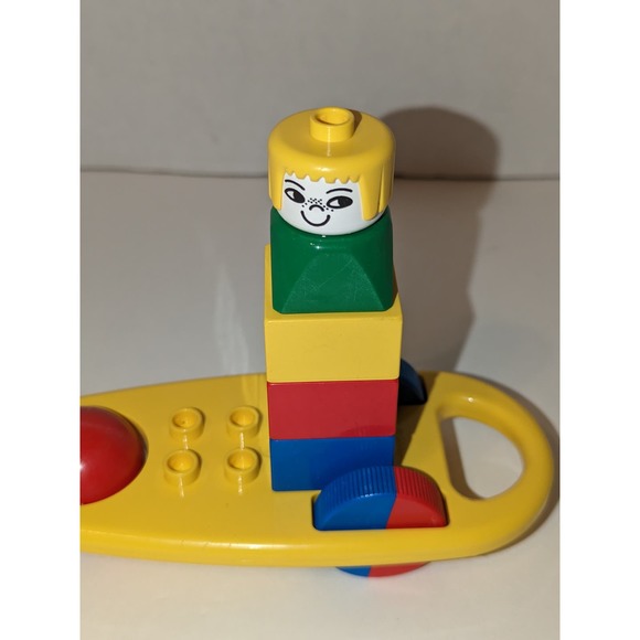 Vintage 1980 Lego Duple Basic Set #2053 Rattle N Roll Complete Rare - Picture 3 of 7